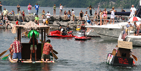 Cardboard boat goers2